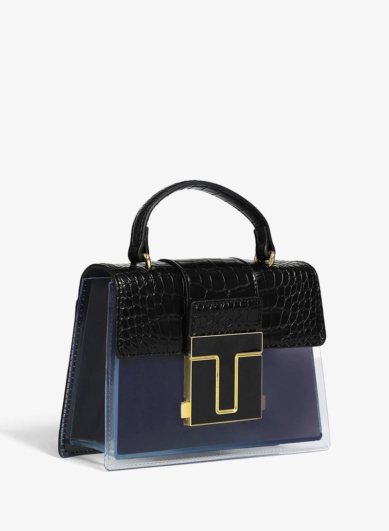 Haute Sauce Frosted Block Hand Bag - Image 5