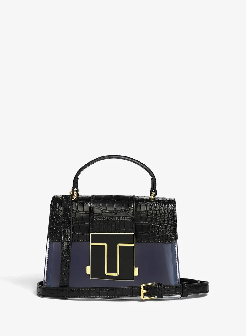 Haute Sauce  Frosted Block Hand Bag for Women | Best Price UAE