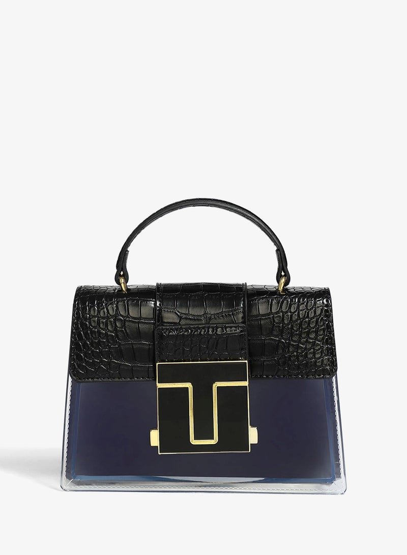 Haute Sauce Frosted Block Hand Bag - Image 4