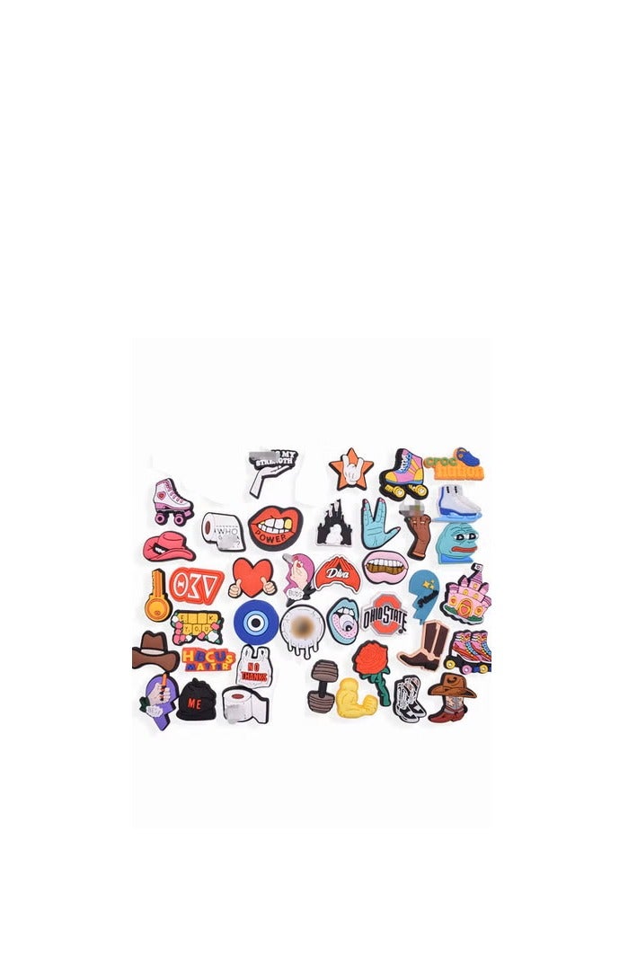 Excefore Shoes Charms Decorations, 43 Pcs Cool Shoe Accesooties for Adults Women Men Gifts Party Favor Birthday - Image 1