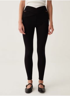 Ovs OVS Leggings With Cut-Out Details  - Image 2
