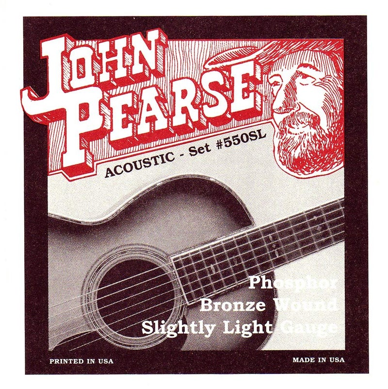 John Pearse Acoustic Guitar Strings Phosphor Bronze Slightly Light - Image 5