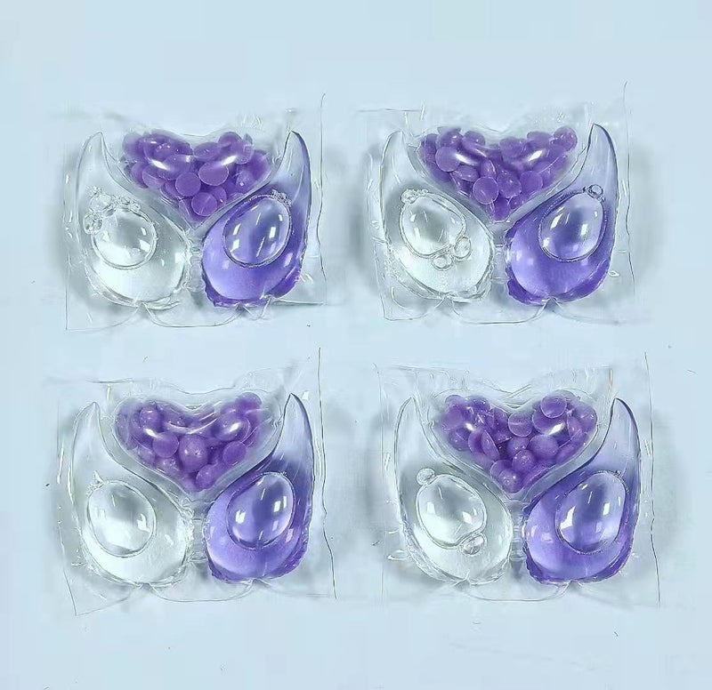 Laundry Coagulation Beads Household Fragrance Laundry Tablet Bag Fragrance Beads Soft Gel Lasting Fragrance Three-In-One Laundry Ball - Image 1