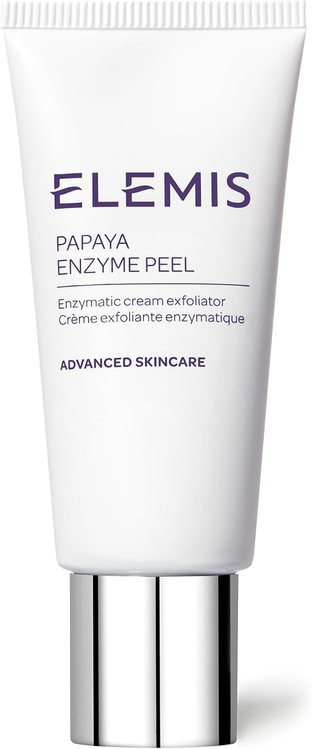 Elemis Papaya Enzyme Peel Cream Exfoliator 50ml | Gentle Enzymatic Papaya Face Exfoliator for Smooth Bright Even Skin | Removes Dead Skin Cells, Refines Pores & Boosts Radiance | Weekly Resurfacing Enzyme Peel Cream Exfoliant - Image 1