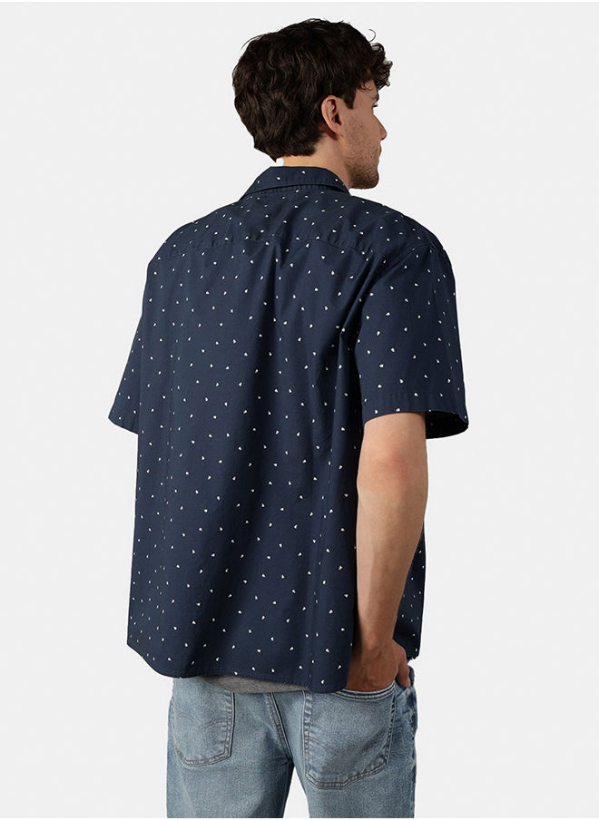 American Eagle - AE Printed Button-Up Poolside Shirt - Image 1