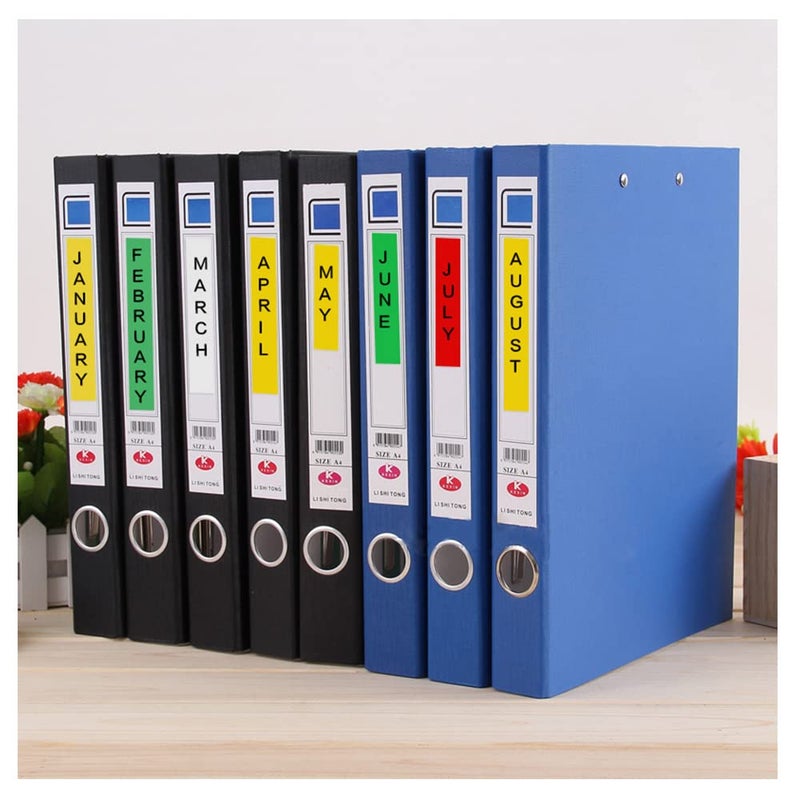 Anycolor 6-Pack Compatible with Brother P Touch TZe TZ Label Tape 12mm 0.47 Laminated (White/Clear/Red/Blue/Yellow/Green) for Ptouch PT-D210 PT-H110 PT-D220 PTD400 PTD410 Label Maker - Image 5