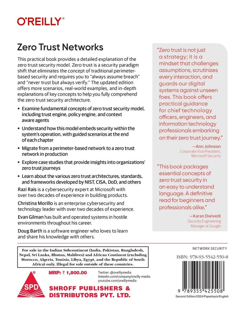 Zero Trust Networks: Building Secure Systems in Untrusted Networks, Second Edition (Grayscale Indian Edition) - Image 2