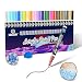 IJIANG 24 Colors Acrylic Paint Markers Acrylic Paint Set with 07mm Extra Fine Tip for Rock Painting Fabric Stone Wood Glass Ceramic DIY Art Craft Supplies for Teens Adults Artists - Image 2
