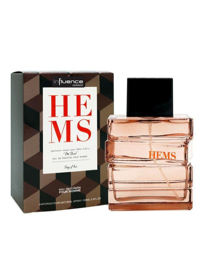 Influence Germany HEMS Pour Homme Eau de Toilette - 100ML - Image 1