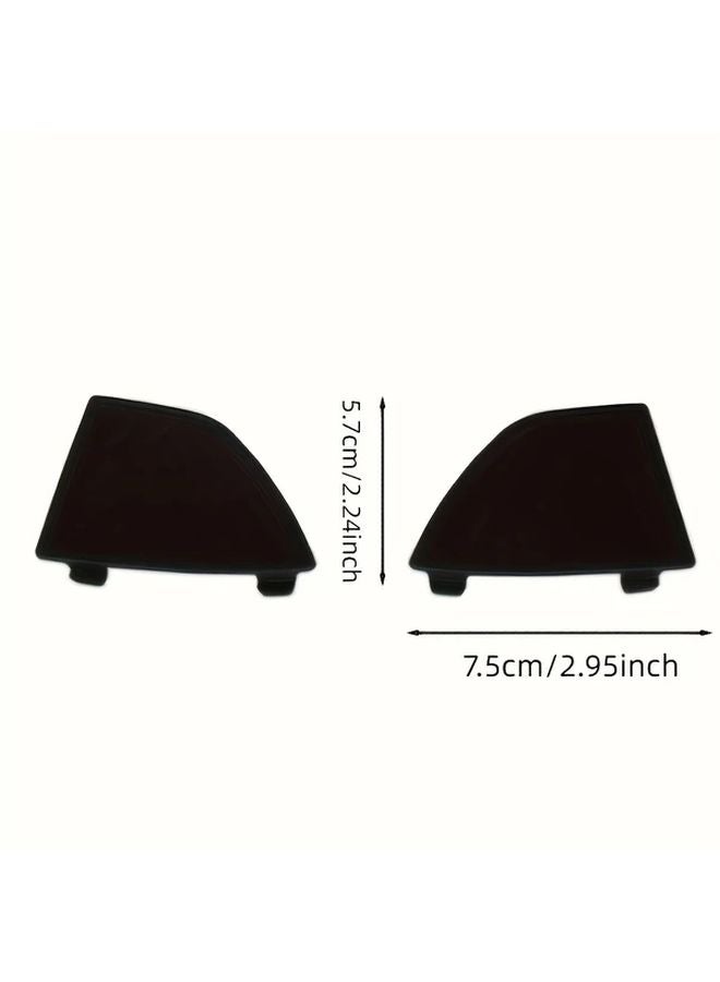 قطعتان غطاء خطاف السحب للشبكة السفلية للصدفة الأمامية لمازدا 3 2017 2018 - Image 3