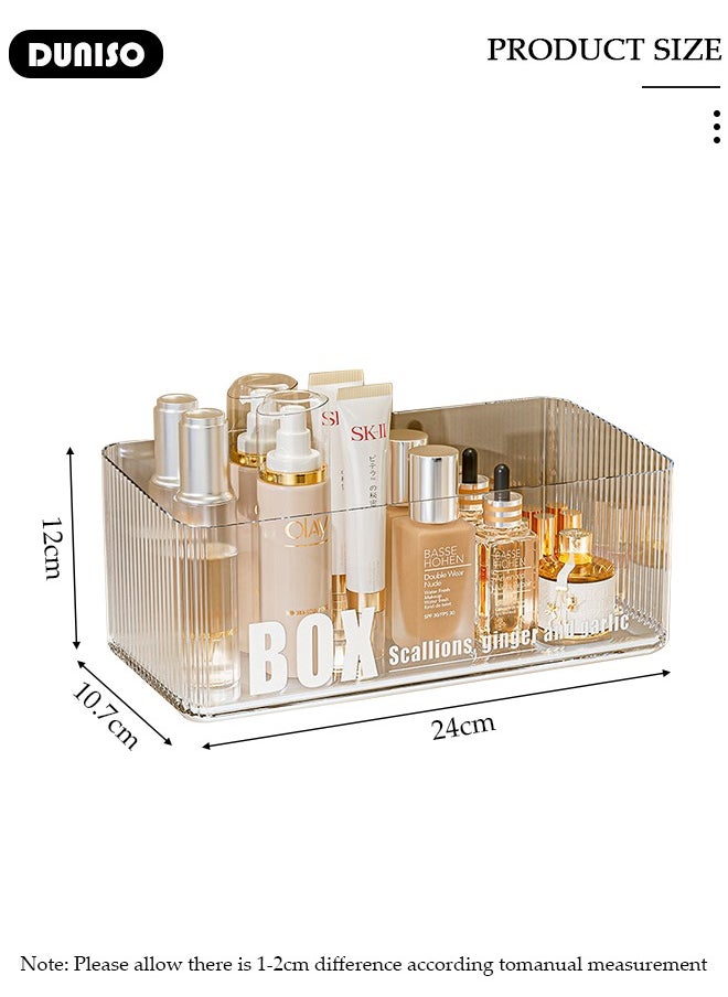 DUNISO Bathroom Shower Organizer, 2 Pack Hanging Shower Caddy, Premium Wall Mount Bathroom Organizer Shelf, Adhesive Clear Acrylic Shelf, No Drilling, No Damage Wall, Kitchen Storage Rustproof Storage Rack for Bathroom, Pantry, Kitchen, Utility Roomrganizer  - Image 2
