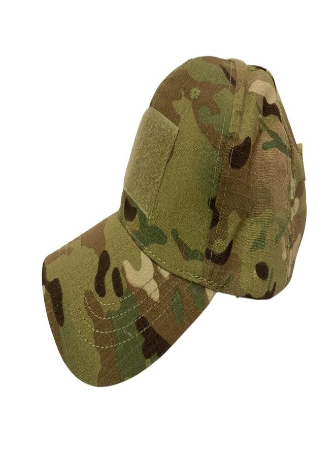 Linist Military Tactical Operator Cap, Outdoor Army Hat Hunting Camouflage Cap (Style-02) - Image 1