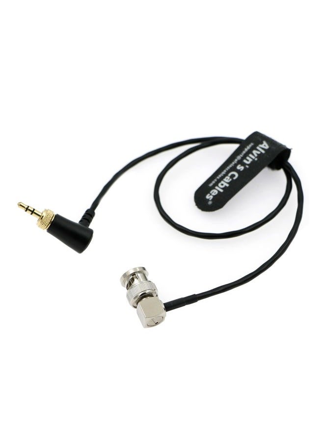 Alvin's Cables 3.5mm TRS to BNC Timecode Cable for Canon C70 for Sony F55 FX9, Zaxcom, Zoom F4| F8| F8n from Deity Tentacle Sync Timecode Generator Box 50CM|19.7inches - Image 2