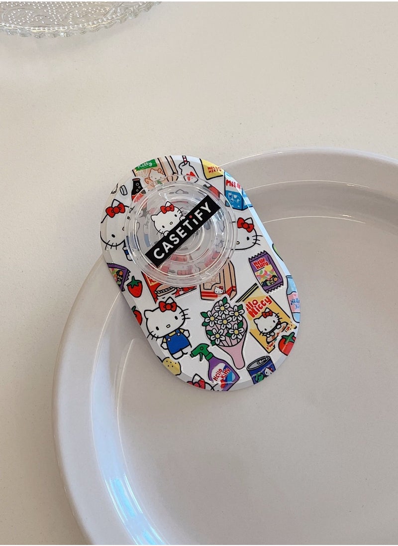 Casetify - Hellokitty Phone Grip Stand Compatible with MagSafe, MagSafe Phone Grip Holder, Wireless Charging Compatible Blue - Image 1