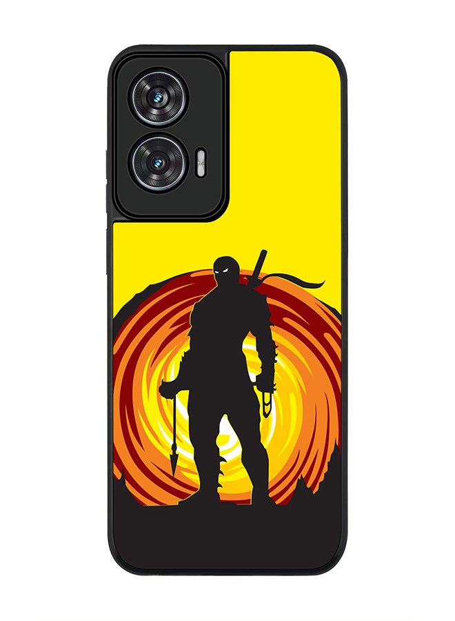 Stylizedd For Motorola Edge 50 Fusion 5G Case,Slim fit Camera Protection, Shockproof Thin Phone cover  - Ninja Typhoon - Image 1