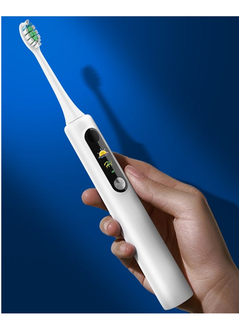 Intelligent induction wireless charging waterproof sonic electric toothbrush for adults household magnetic levitation soft-bristled electric toothbrush with UV travel disinfection cup - Image 2