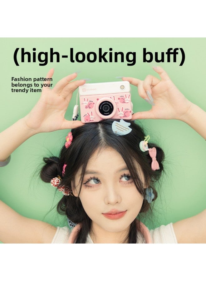 Children's High-definition Digital SLR Camera Can Take Pictures Before And After The Double-shot Boys And Girls Birthday Gifts-Body Color:16g Memory Card + Card Reader + Adapter - Image 2