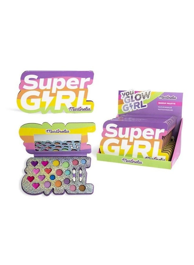 Martinelia Super Girl You Glow Girl Makeup Palette (22 Pieces) - Image 1