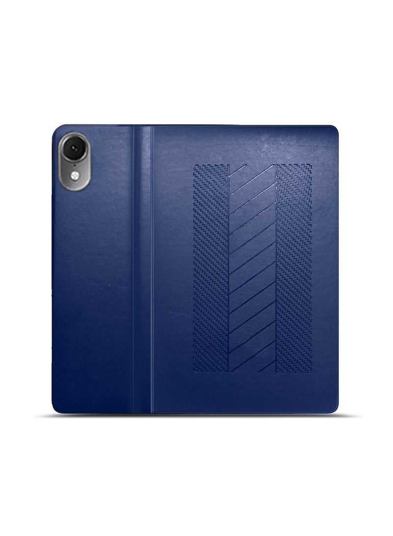 BYTER Honor Pad V9 11.5 Inch 2024 / Huawei MatePad 11.5 S 2024 / Huawei MatePad Air 11.5 Inch 2023 / Huawei MatePad 11.5 Inch 2023 - Classic PU Leather Trifold Stand Flip Case Cover (TCFPSR) - Navy Blue - Image 2