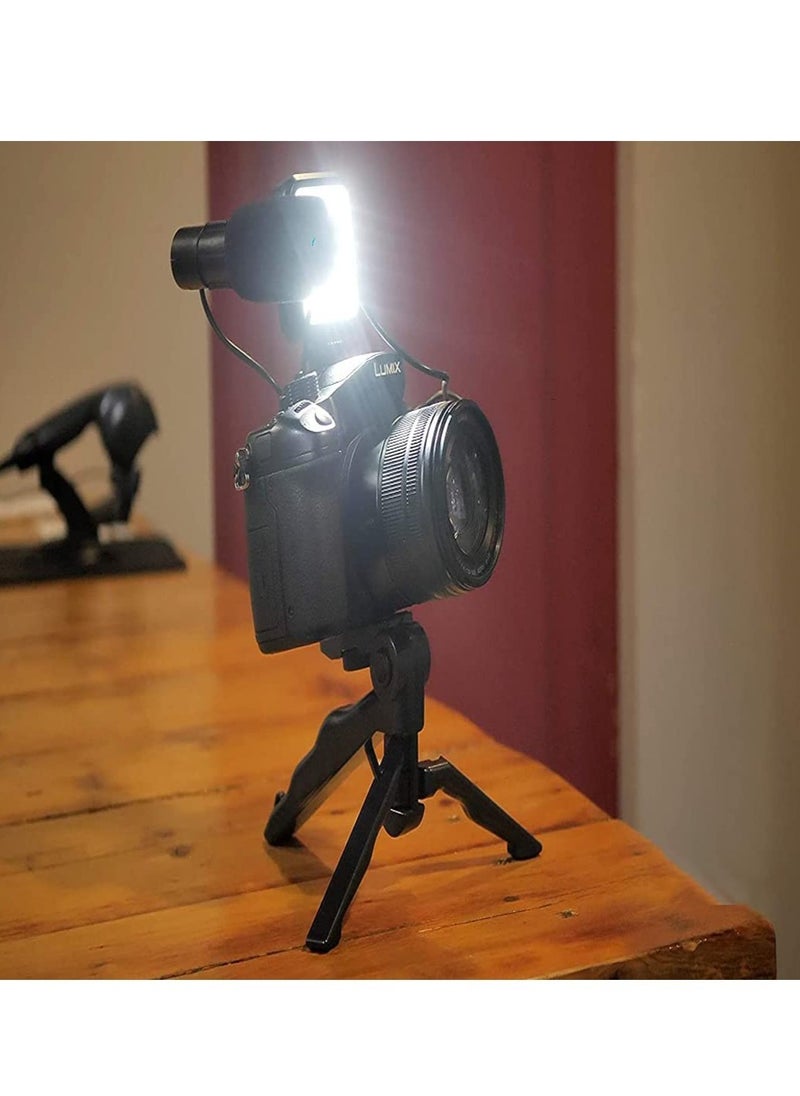 ELTRAZONE - smartphone Vlogging Kit for Starter Video Recording, the set with Fill Light + Microphone + Tripod + Phone Clip for YouTube Tiktok Instagram Fitness Yoga - Image 1