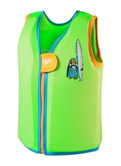 speedo Kids' Learn to Swim Character Printed Float Vest Green  - Image 3