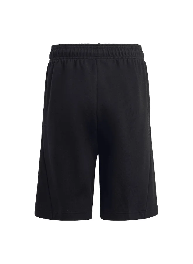 Adidas U Fi Logo Sh Black Training Shorts 7-8Y
