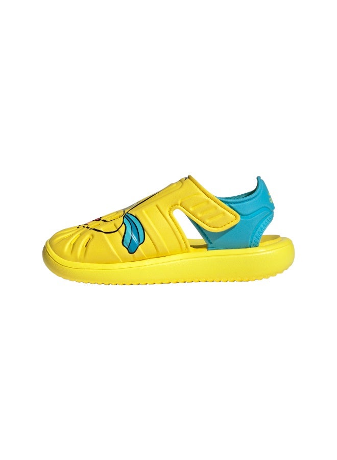 Adidas صنادل مائية للأطفال من أديداس ديزني بيكسار - أصفر ساطع - Image 5