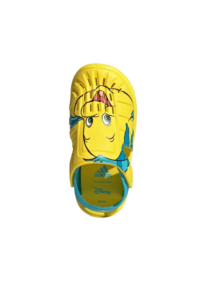 Adidas صنادل مائية للأطفال من أديداس ديزني بيكسار - أصفر ساطع - Image 3