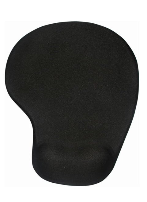 Ergonomic Mouse Pads with Comfortable and Cooling Gel Wrist Rest Support and Lycra Cloth |Mouse Pad with Wrist Support |Non-Slip PU Base|