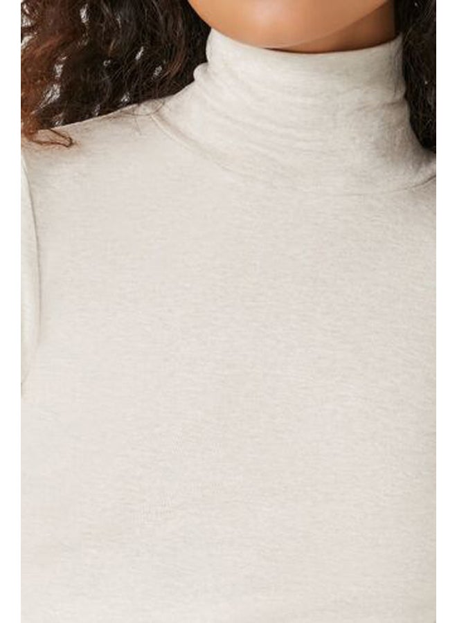 FOREVER 21 Fitted Turtleneck Top - Image 5