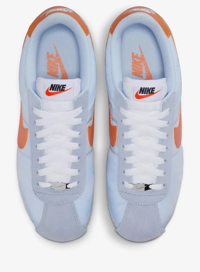 Nike HYDROGEN BLUE/HOT CURRY-WHITE Cortez Txt for Women | Best Price UAE