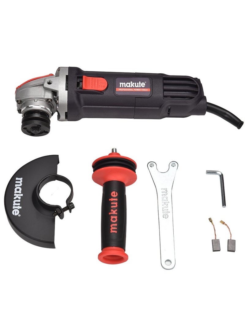 makute Makute AG009-A 115mm Angle Grinder - 1000W, 220-240V, 50/60Hz, 10000r/min  - Image 3