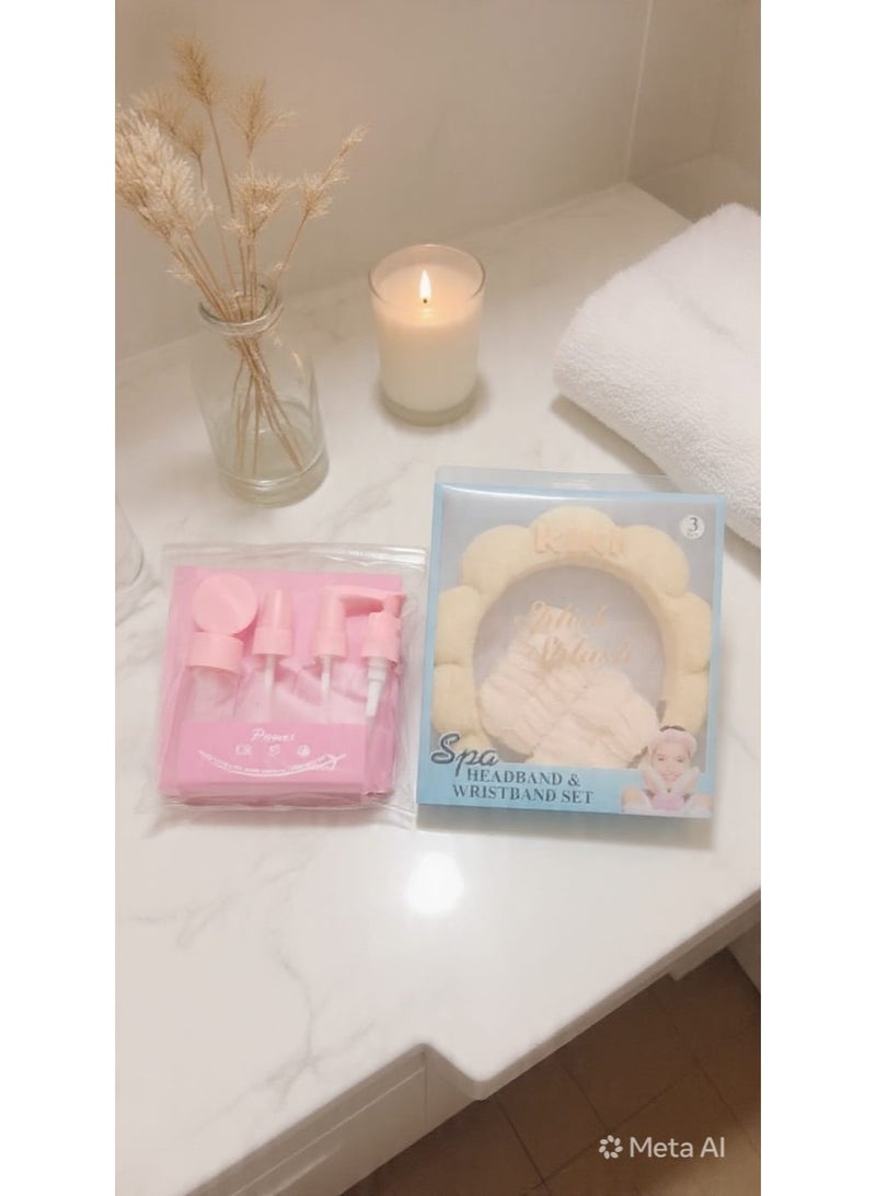 Complete home spa and grooming kit! Get ready for the ultimate pampering and relaxation experience at home with these two essential sets for every girl! We provide everything you need for a comfortable, clean, and organized grooming routine. - Image 1