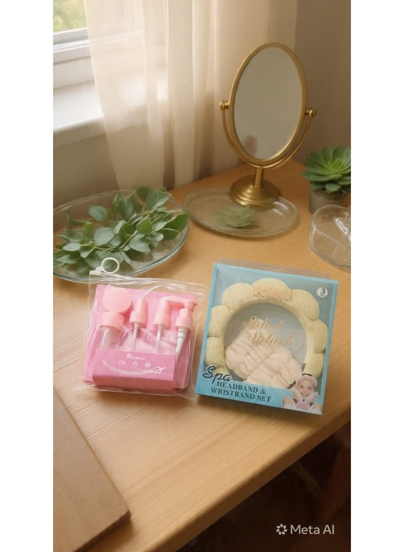 Complete home spa and grooming kit! Get ready for the ultimate pampering and relaxation experience at home with these two essential sets for every girl! We provide everything you need for a comfortable, clean, and organized grooming routine. - Image 2