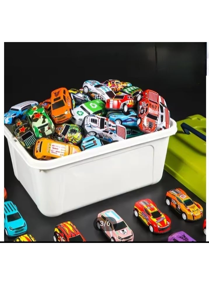 Diecast Sports Cars Set for Kids Boys and Girls, Car Set in Box Gift for Kids on Birthdays, Multi-Shape Pack (20 Pieces) - Image 5