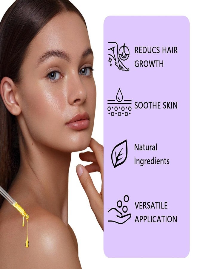 ROYALS RADIANCE Cyperus Rotundus Essential Oil 60ml | Natural Unwanted Hair Reduction Oil | Moisturizes, Soothes & Balances Skin Tone | Face & Body Care (60_GM, Pack OF_1) - Image 2