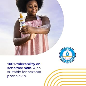 e45 E45 Kids and Baby Sunscreen SPF50 Spray for Face With Avocado Oil UVA and UVB Protection Dermatologically Tested and FragranceFree Suitable For Dry Sensitive and Eczema Prone Skin 180ml - Image 3