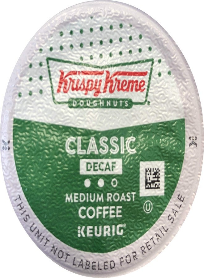 Krispy Kreme House Decaf Medium Roast Coffee K-Cups 24 COUNT (2PACKS) total 48 K-Cups - Image 1