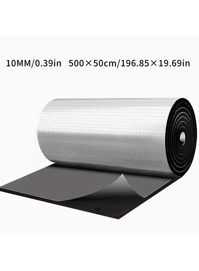 حصيرة عزل صوت السيارات المميزة 118.11 × 19.69 × 0.2 بوصة رغوة عزل حراري وتقليل الضوضاء - Image 2