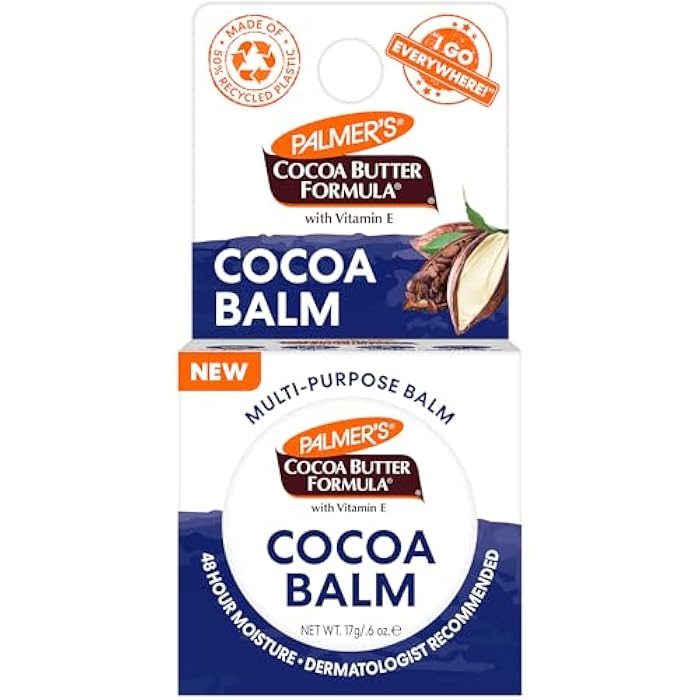 Palmer's Cocoa Butter Formula with Vitamin E Multi-purpose Cocoa Balm, 48 Hour Moisture, 17g - Image 1