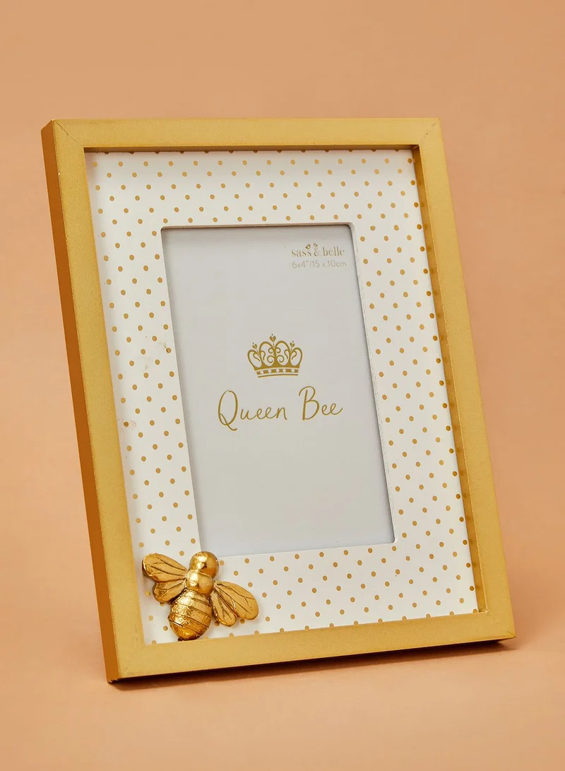 Sass & Belle Queen Bee Standing Photo Frame
