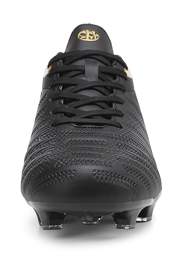 سكاي فيو أحذية كرة قدم متينة وخفيفة الوزن للرجال والنساء، أحذية كرة قدم للأرضيات الصلبة، نعل FG مع مسامير مستديرة لتحقيق أقصى قدر من الجر - Image 3