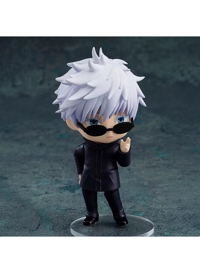 general Jujutsu Kaisen 1528# Gojo Satoru Movable Replacement Face Doll model decoration desktop Decoration Toy gift for family and friends - Image 2