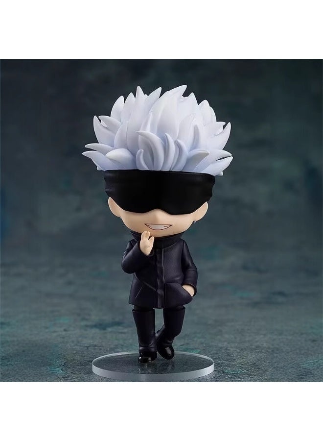 general Jujutsu Kaisen 1528# Gojo Satoru Movable Replacement Face Doll model decoration desktop Decoration Toy gift for family and friends - Image 1