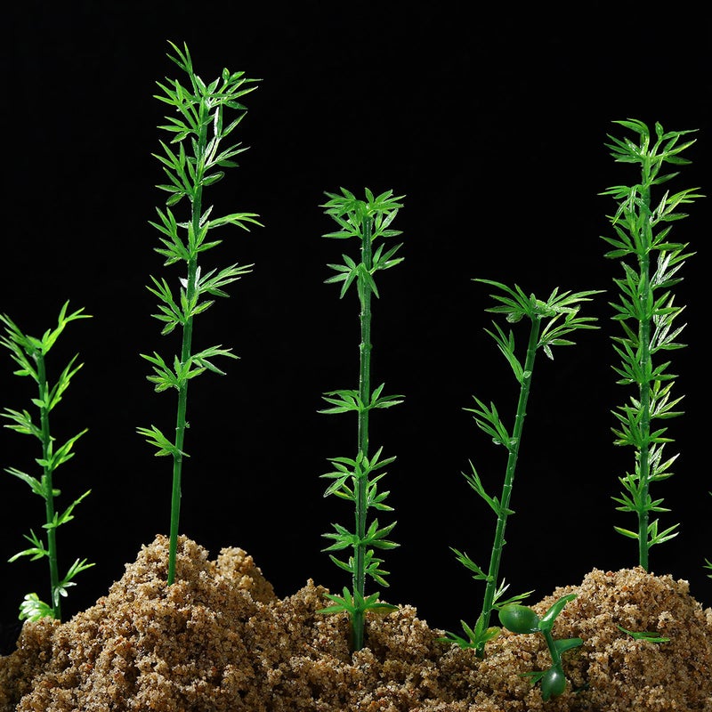 100PCS 1:75 Trees Model Train Scenery Landscape Scale (Green) - Image 1