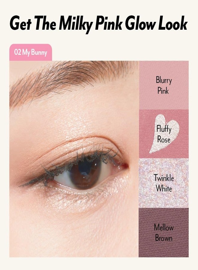 I'M MEME Wonder Soft Layer Palette - 7 Shades | Portable Size, Versatile, Blendable, Neutral Colors with Soft Texture, 02 My Bunny, 0.23 Oz - Image 5