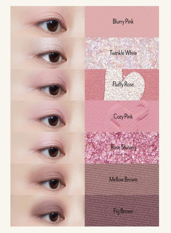 I'M MEME Wonder Soft Layer Palette - 7 Shades | Portable Size, Versatile, Blendable, Neutral Colors with Soft Texture, 02 My Bunny, 0.23 Oz - Image 3