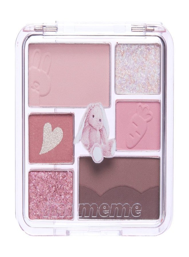 I'M MEME Wonder Soft Layer Palette - 7 Shades | Portable Size, Versatile, Blendable, Neutral Colors with Soft Texture, 02 My Bunny, 0.23 Oz - Image 1