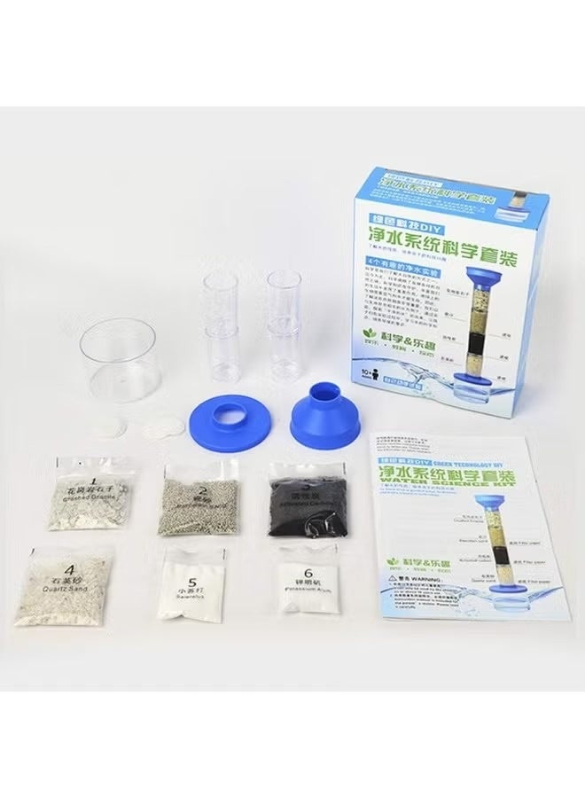 ORLENIC Water Science Kit for Kids 10+ | DIY Water Purification & Filter Lab – 4 STEM Experiments | Educational Green Science Project, Water Quality Testing Toy - Image 2