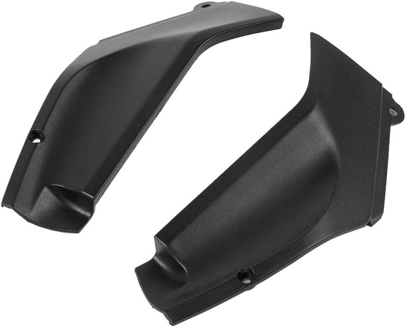 woobles Motorcycle Pair of Side Panels Left & Right Fairing Cover Panel Part Fit for YZF R1 1998-2001 (Black) - Image 1